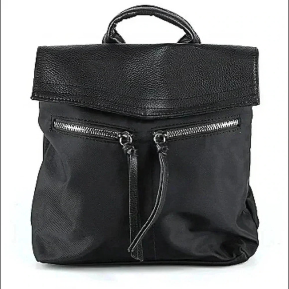 NWOT Botkier New York Black Mini Trigger Backpack - Picture 1 of 14